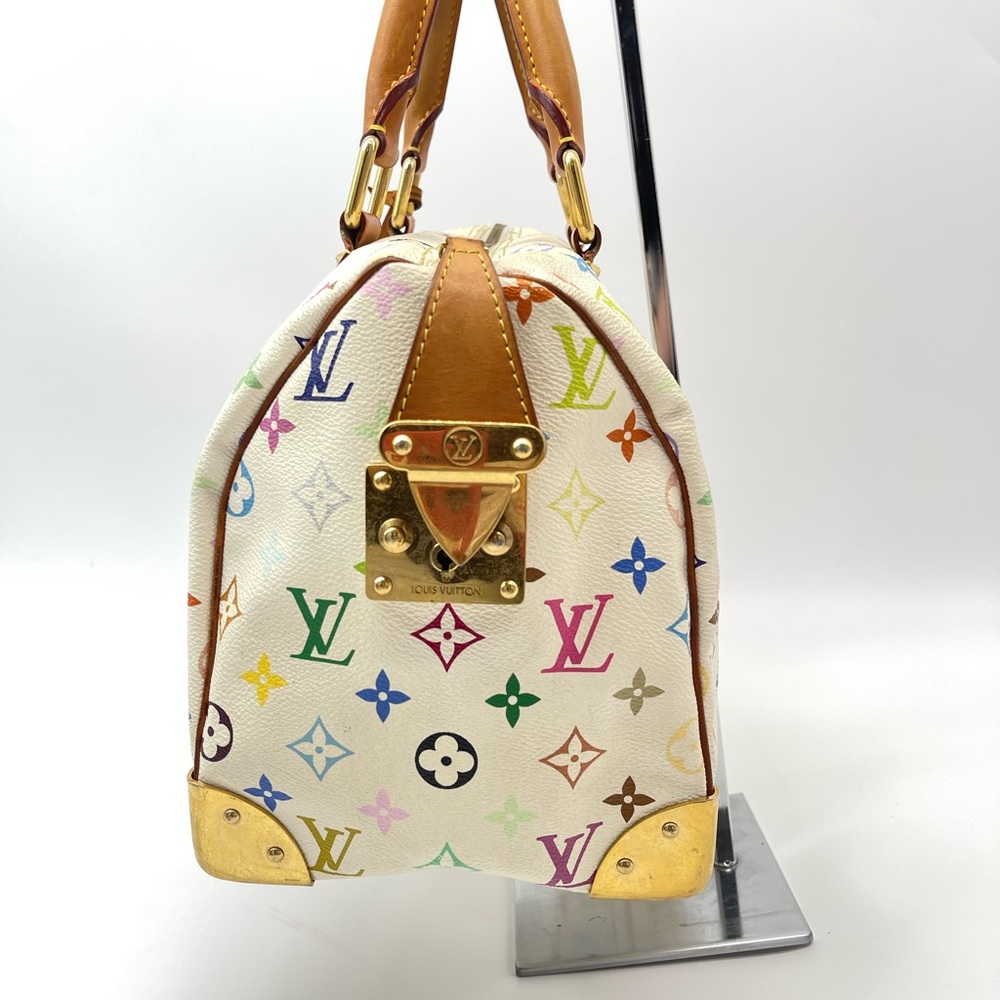 Louis Vuitton Monogram Canvas Speedy 30 Satchel Handbag - Picture 5 of 16